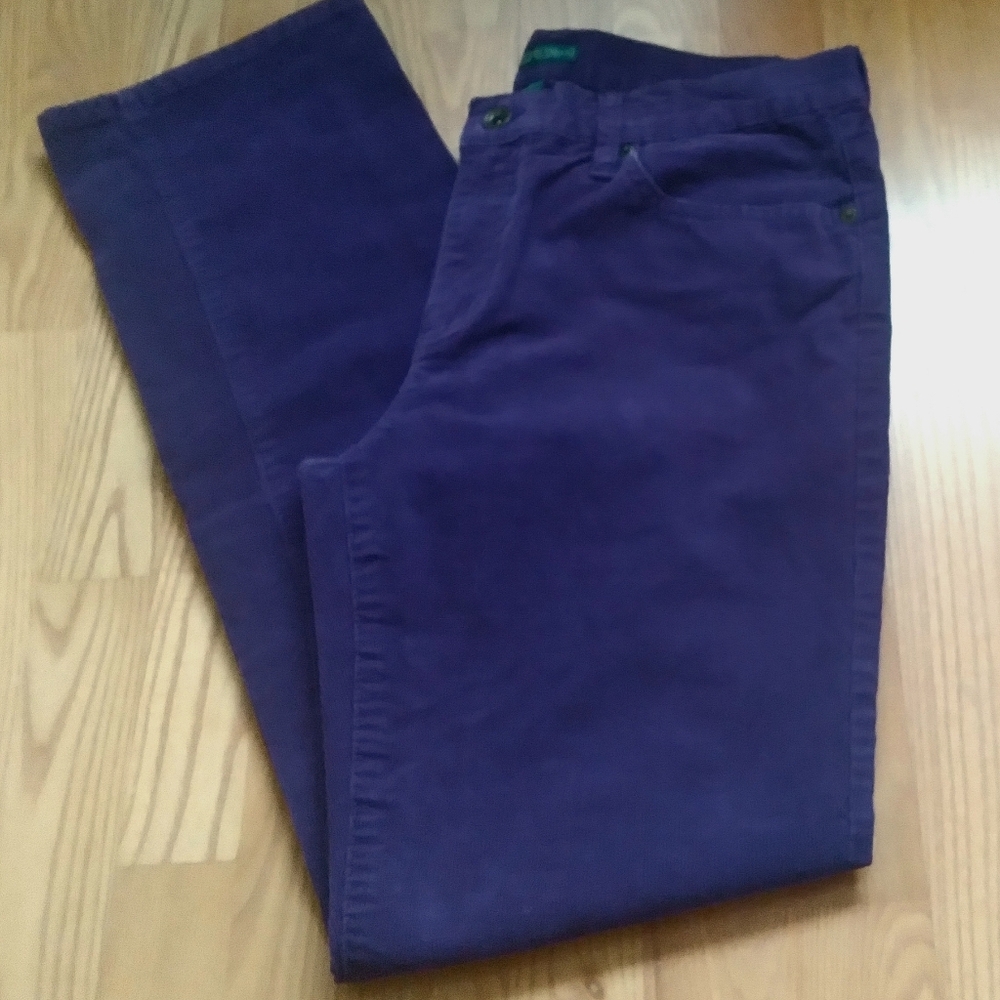 Purple Lauren Ralph Lauren Jeans Company Corduroy Pants Classic Straight Size 8
